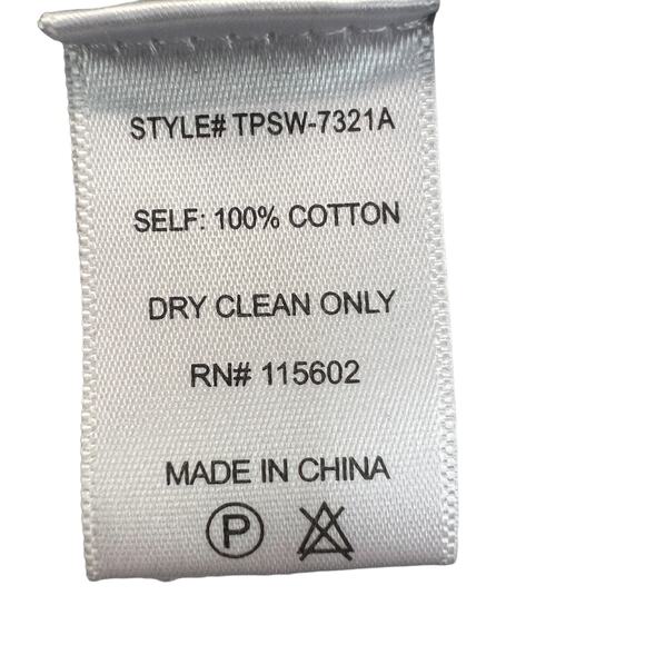 Skylar + Madison Turtleneck Sweater Blue Women S Fringe Bell Sleeve Stripes Knit - Picture 11 of 12